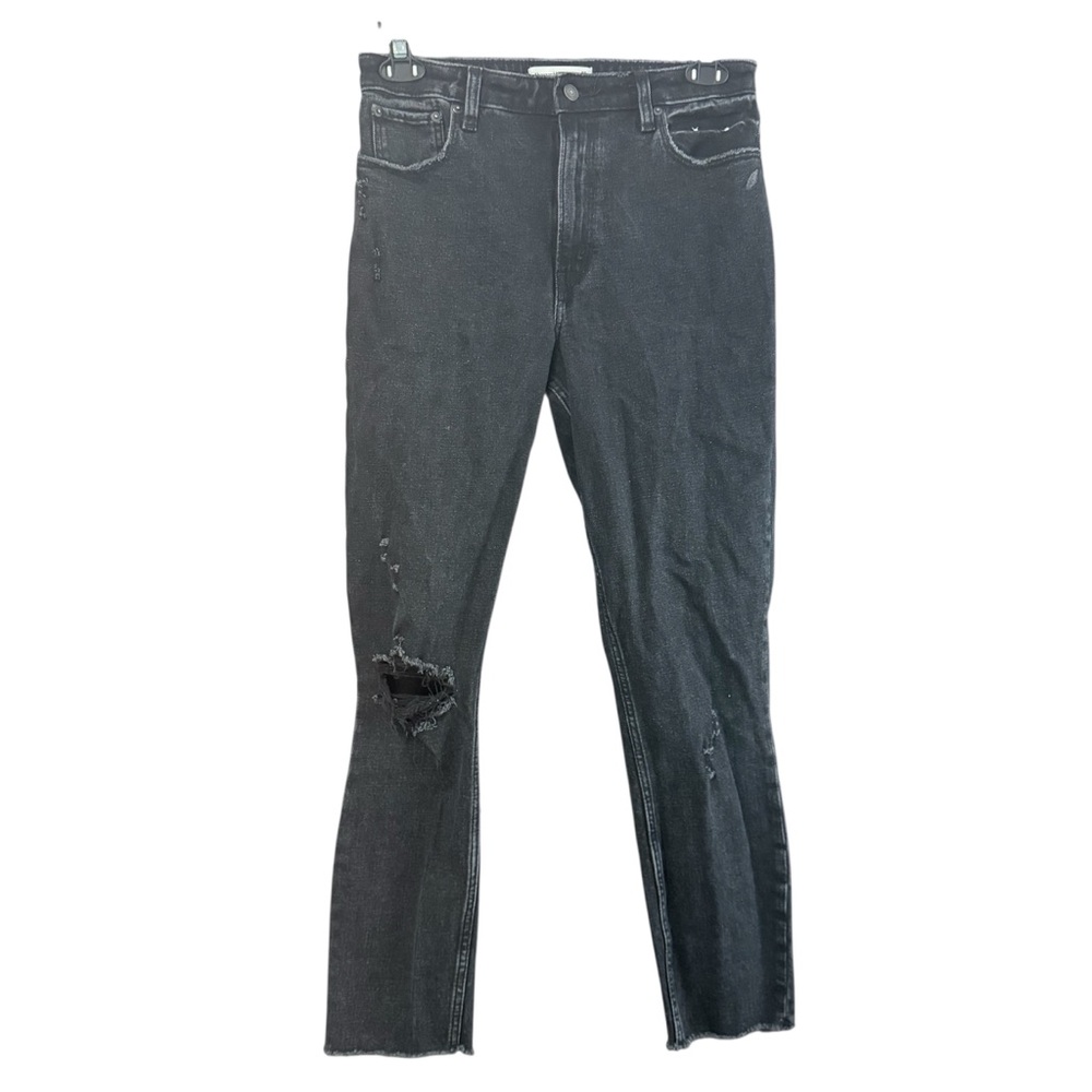 Abercrombie & fitch curve love high rise skinny jeans